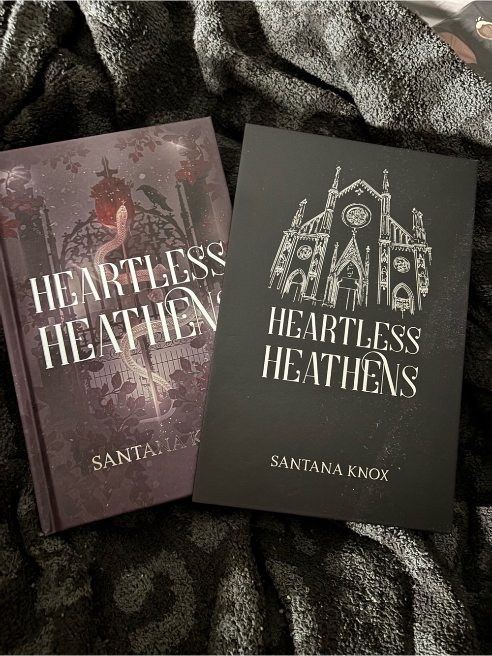 Heartless Heathens by Santana Knox - Cover to Cover Edition